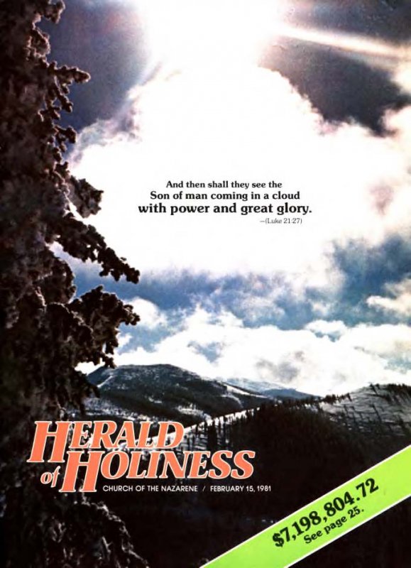 Herald of Holiness - February 15, 1981