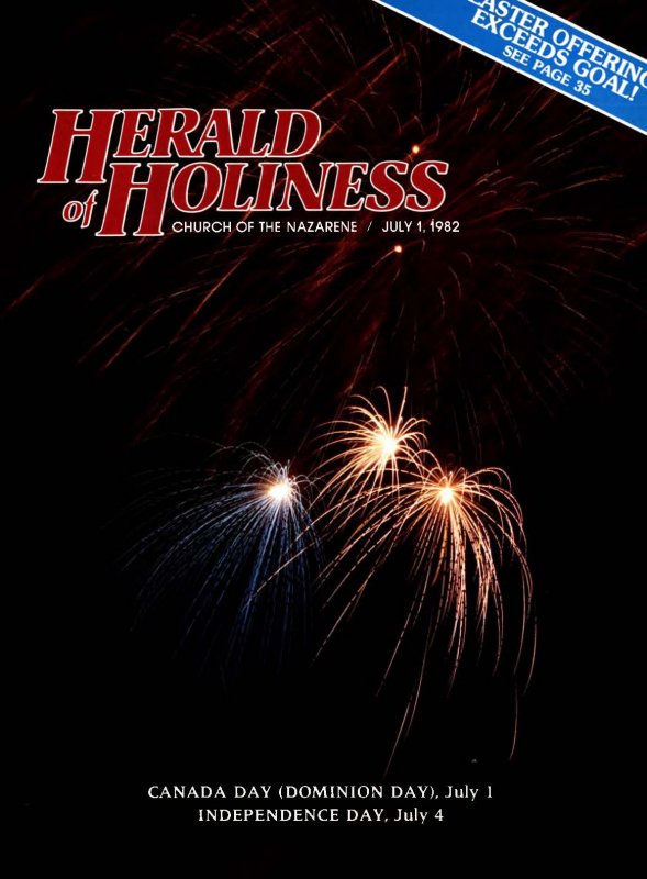 Herald of Holiness - July 1, 1982