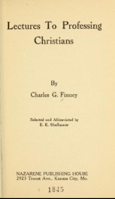 Lectures to professing Christians (abbreviated)