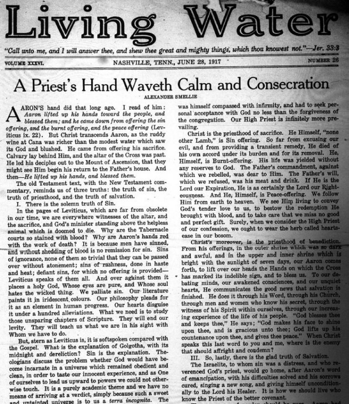 Living Water, June 28, 1917